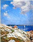 Edward Henry Potthast Canvas Paintings - Cape Ann Coast